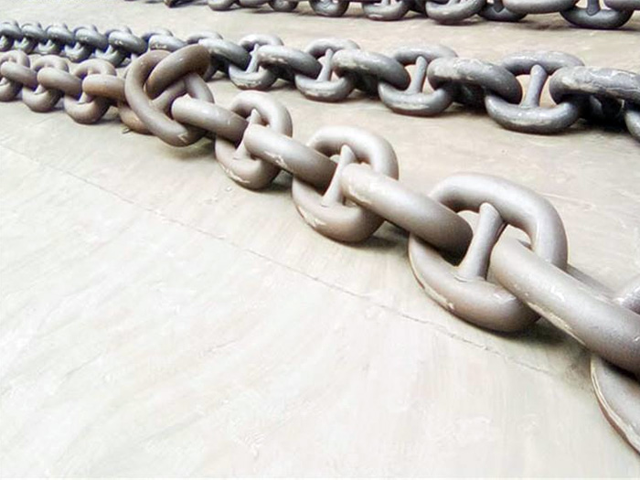 Ship anchor chain